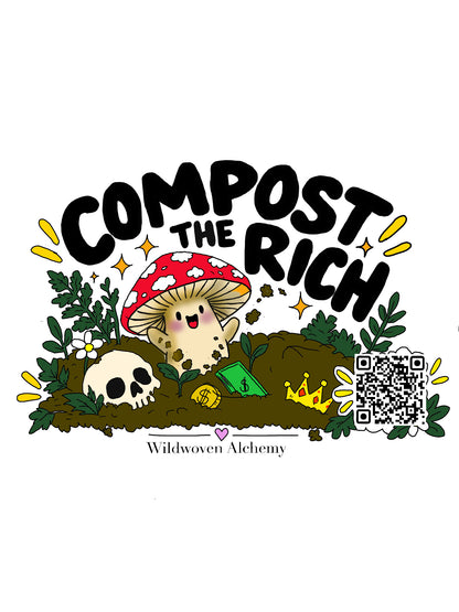 Mushy Messages to the World Vinyl Stickers