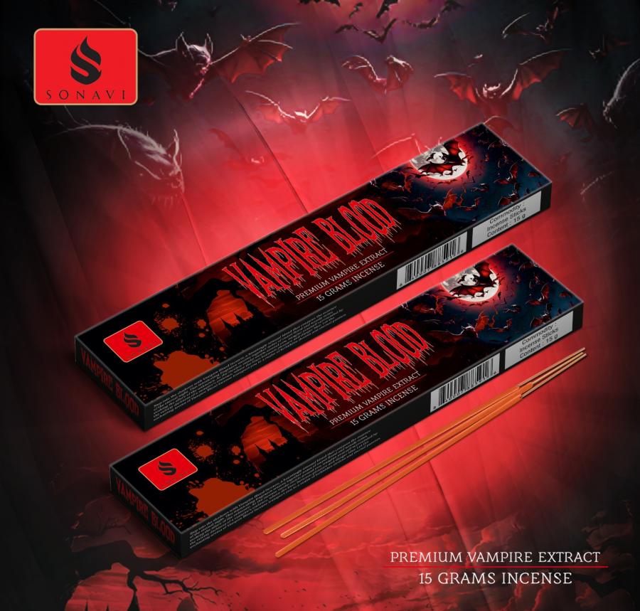 Vampire Blood Incense — Sticks, Cones, or Backflow Cones