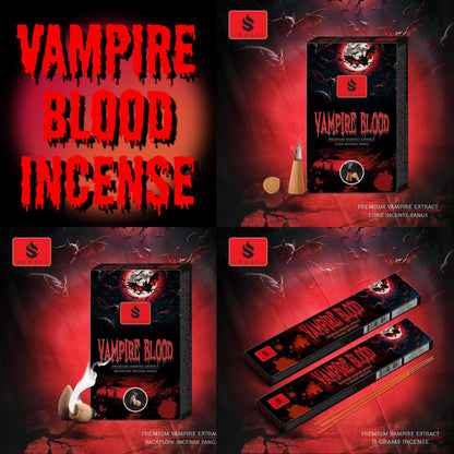 Vampire Blood Incense — Sticks, Cones, or Backflow Cones