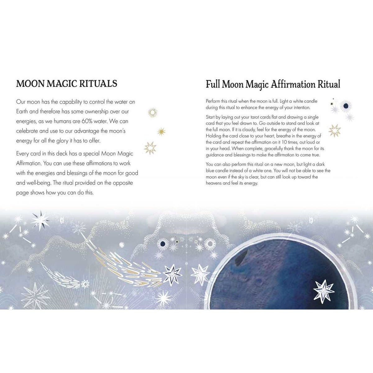 Moon &amp; Stars Tarot by Jayne Wallace – Celestial Tarot Deck