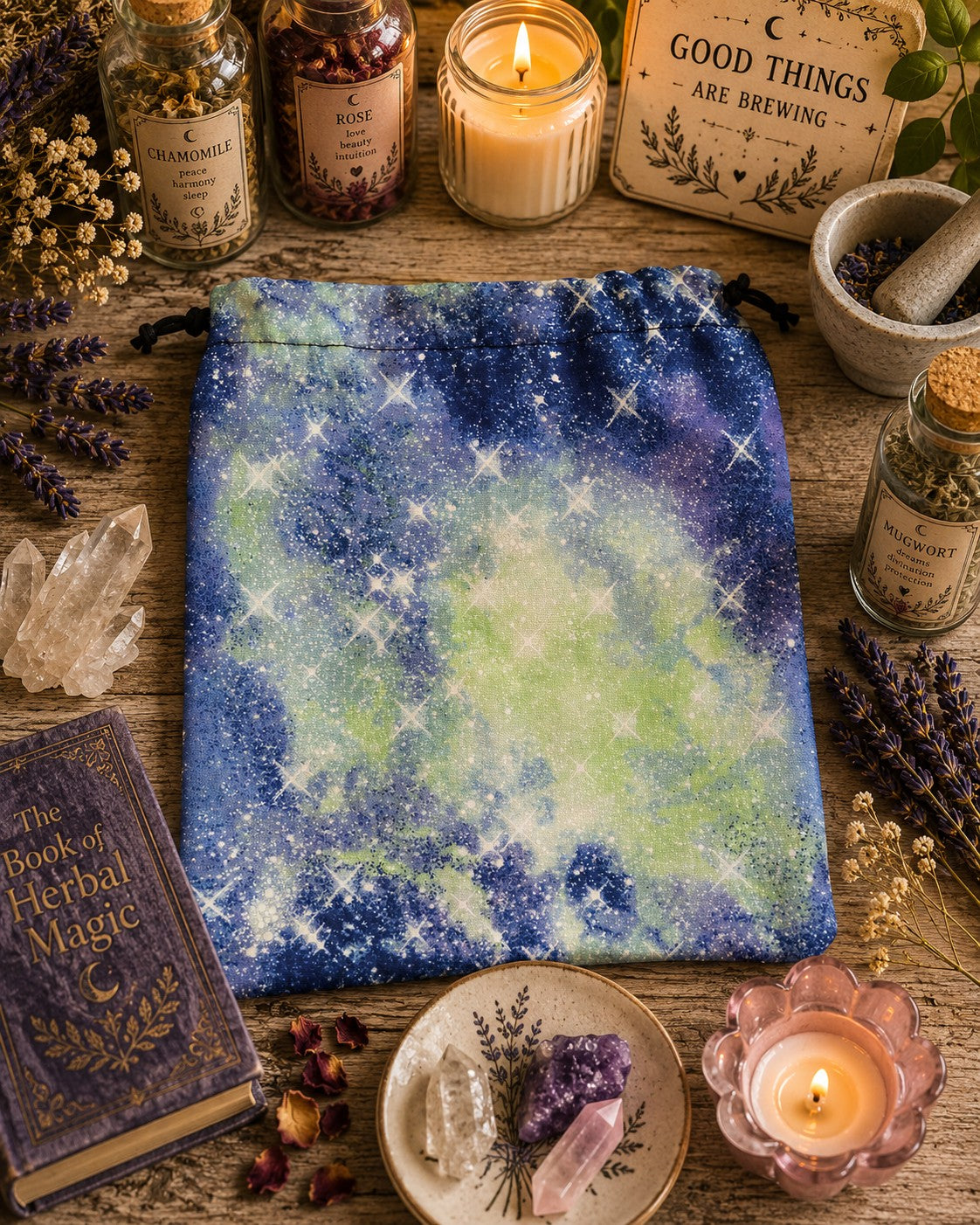 Tarot &amp; Crystal Bags