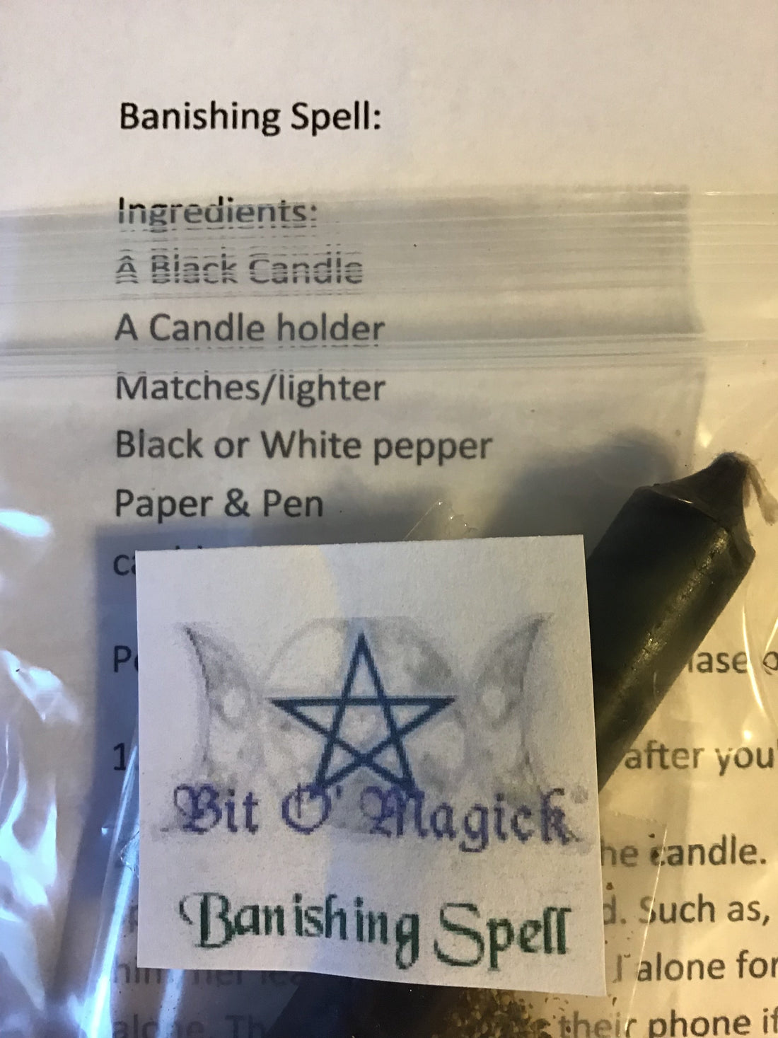 Spell. Shop Spell Kits – Witchsey Marketplace