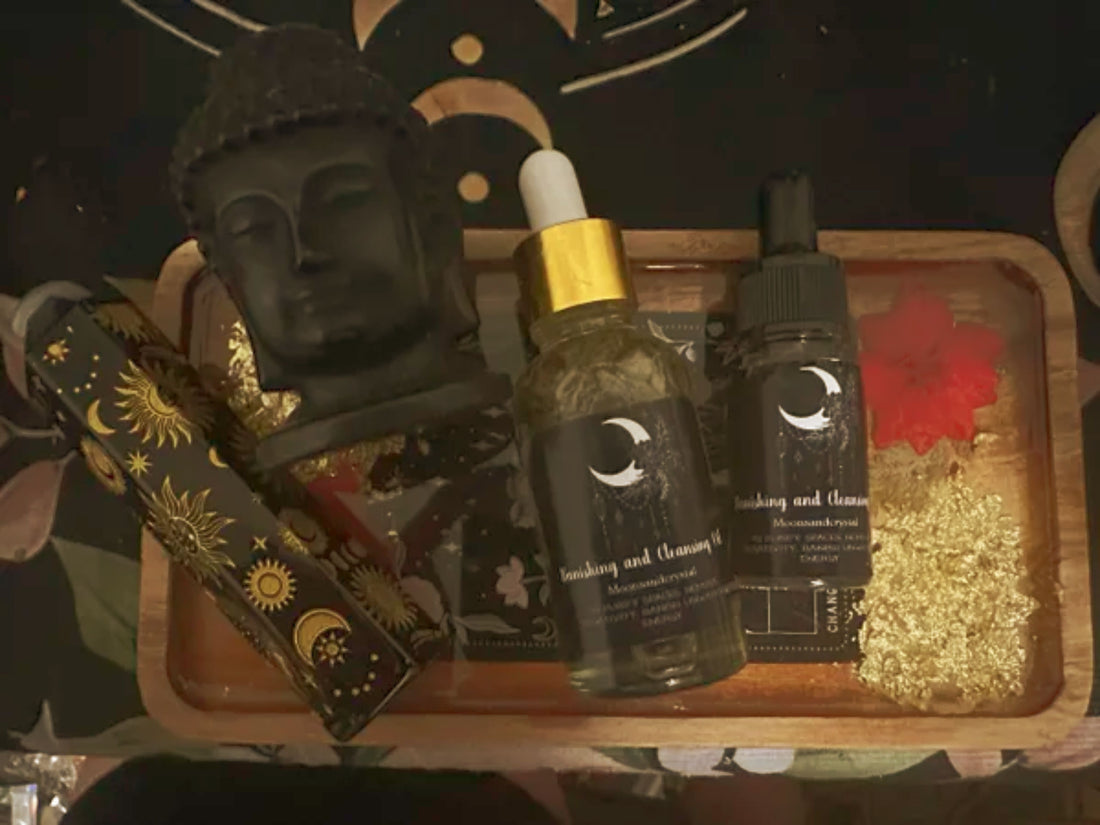Banishing &amp; Cleansing Oil: Banish Evil &amp; Purification Intention Oil