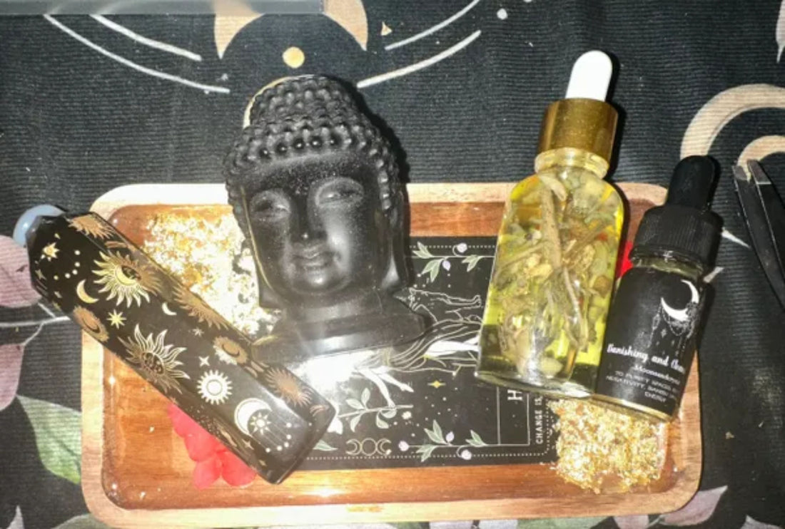Banishing &amp; Cleansing Oil: Banish Evil &amp; Purification Intention Oil