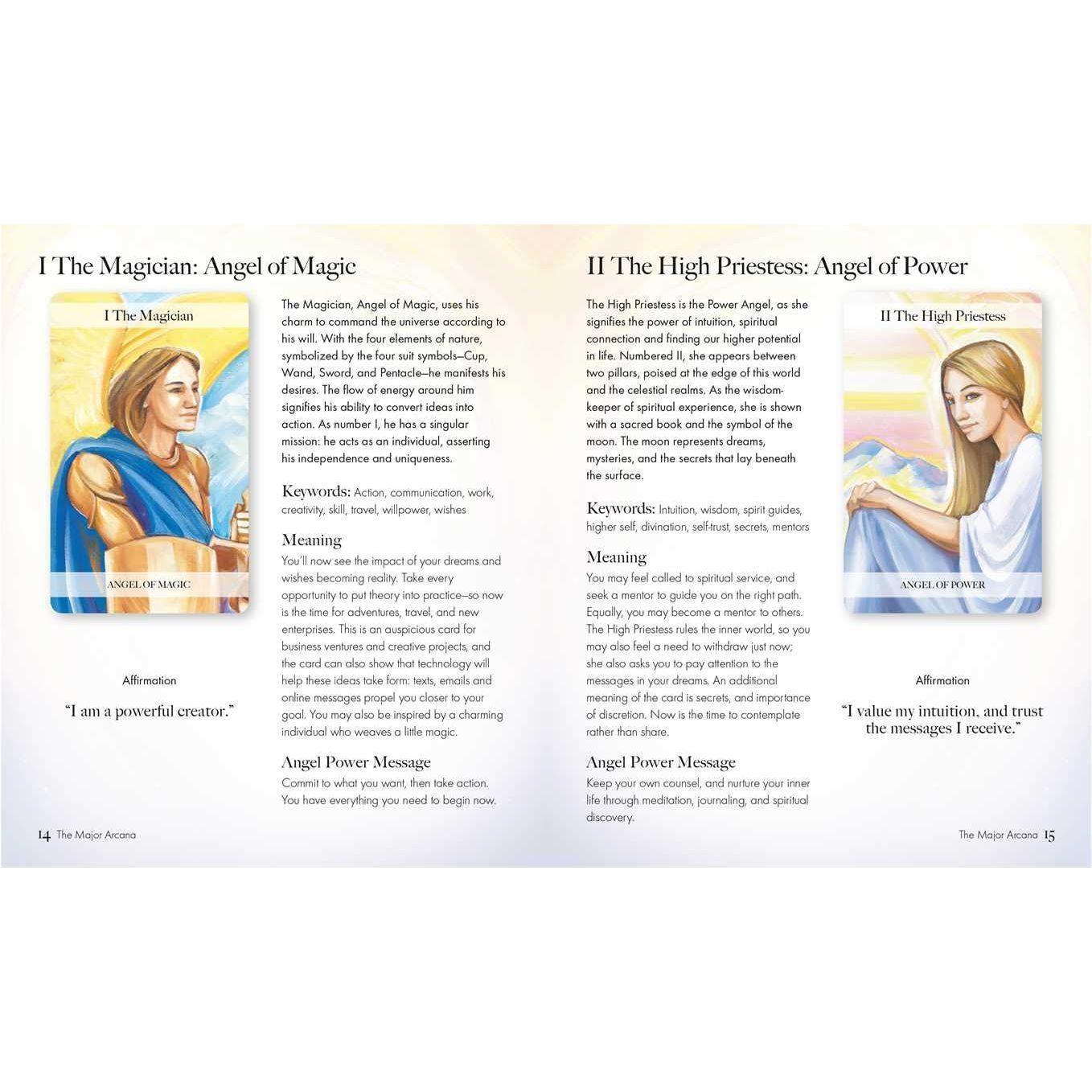 Angel Tarot Deck by Jayne Wallace – 78 Cards &amp; Guidebook for Divine Guidance