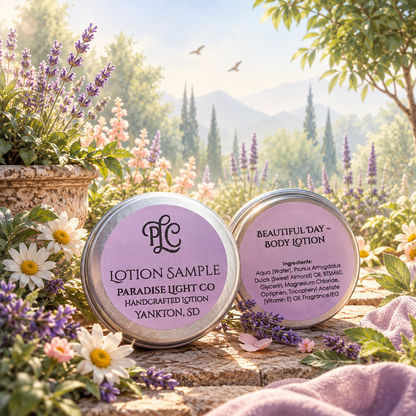 Handcrafted Body Lotion Samples