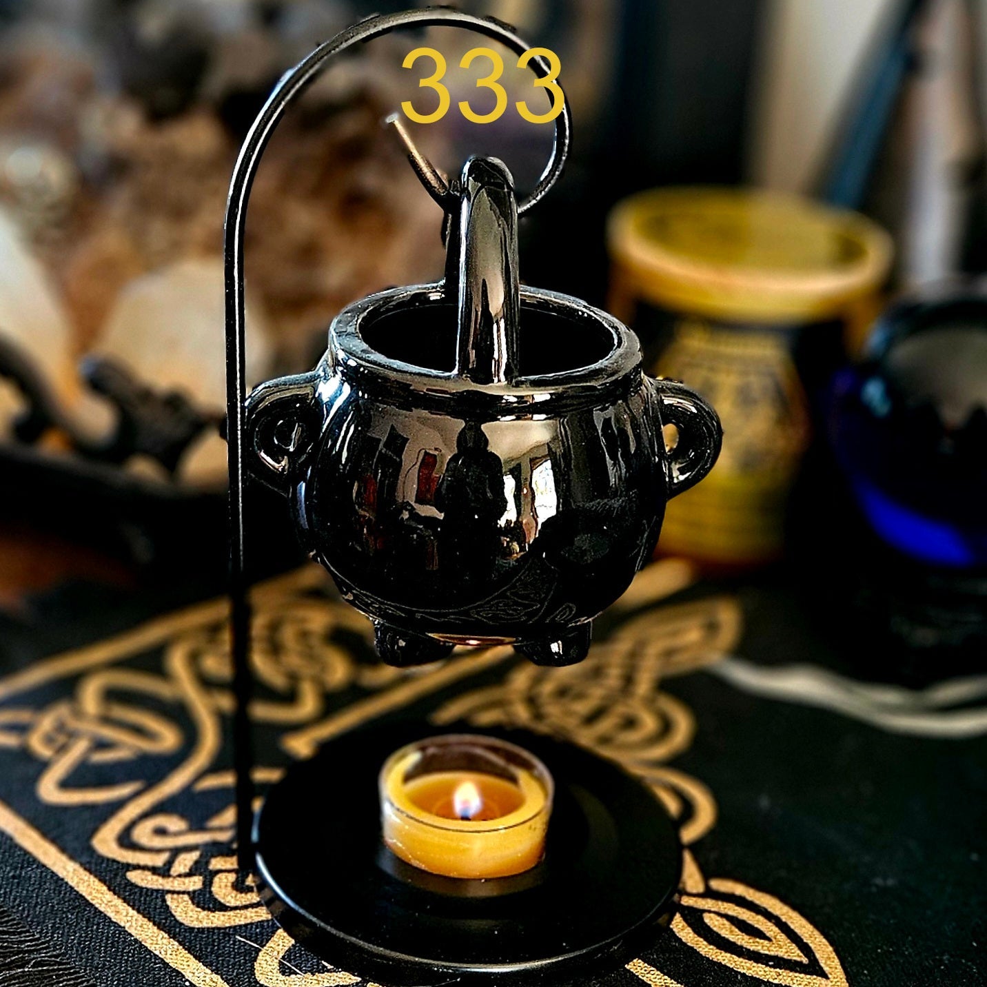 Hanging Cauldron Ritual Burner