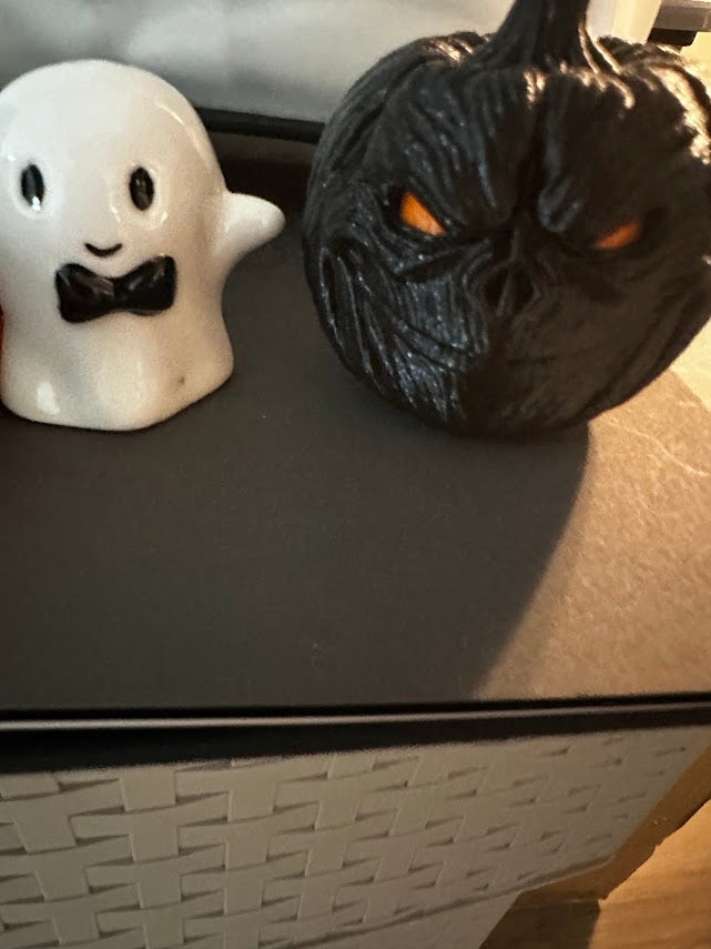 BOO! Ghost Boo Basket – Clear Ghost Backpack, Ghost Decor, Kitchen Towels &amp; More