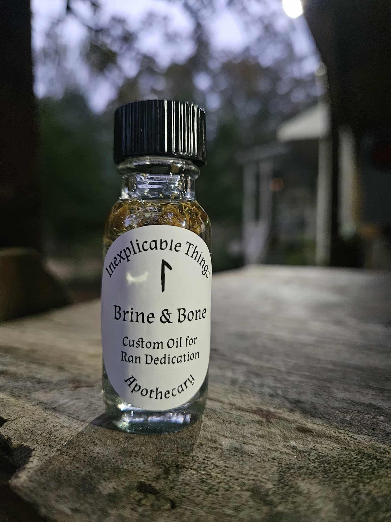 Brine &amp; Bone – Ritual Oil for Ran Dedication