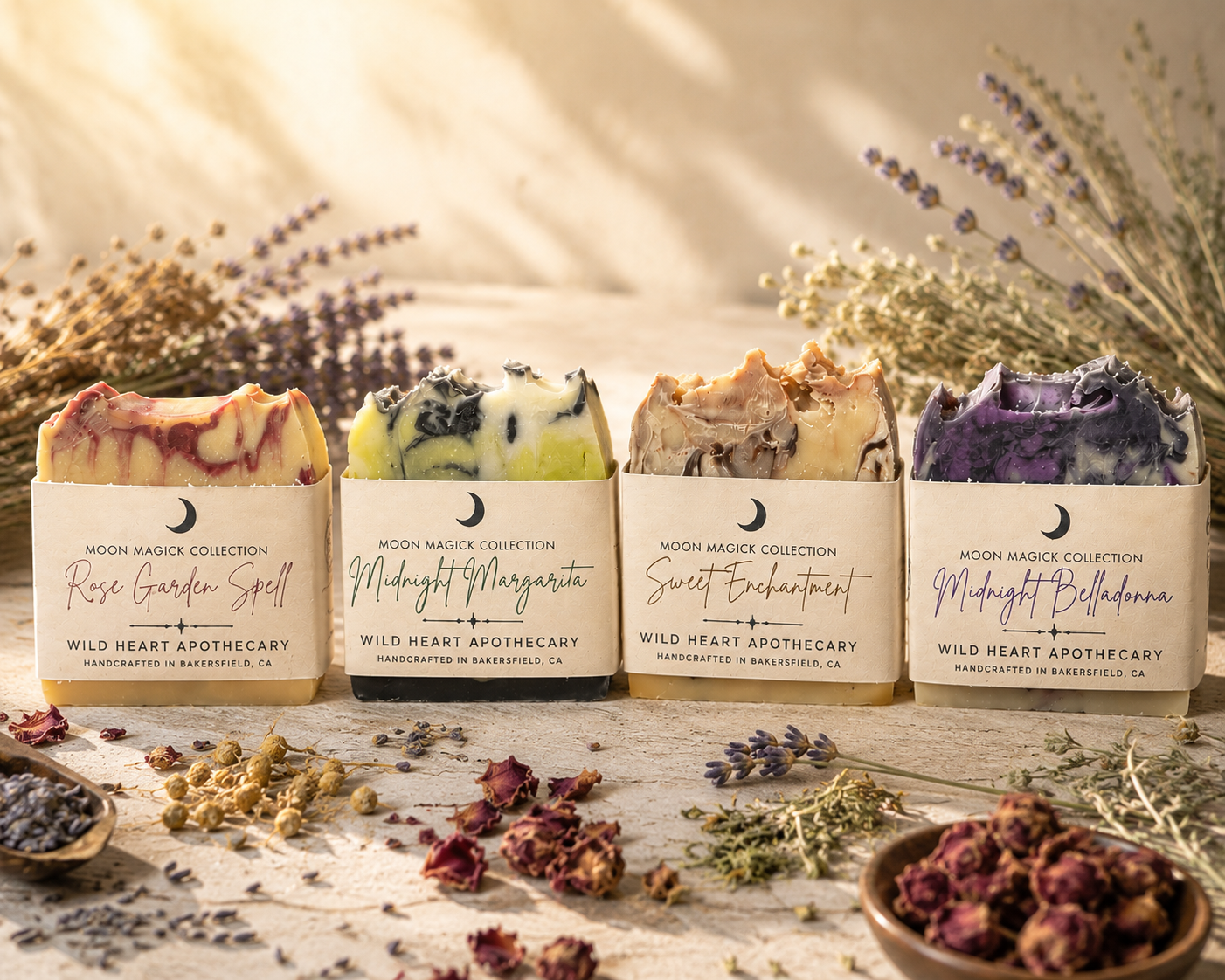 Moon Magick Artisan Soap Collection