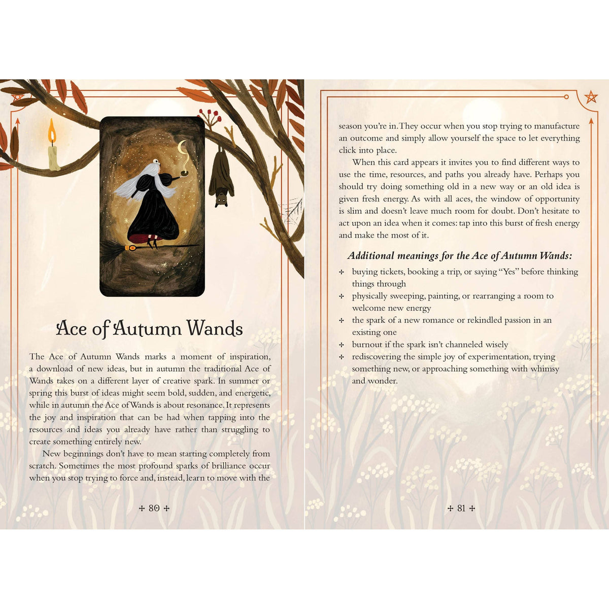 Seasons of the Witch: Autumn Tarot Deck | Lorriane Anderson