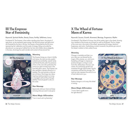 Moon &amp; Stars Tarot by Jayne Wallace – Celestial Tarot Deck