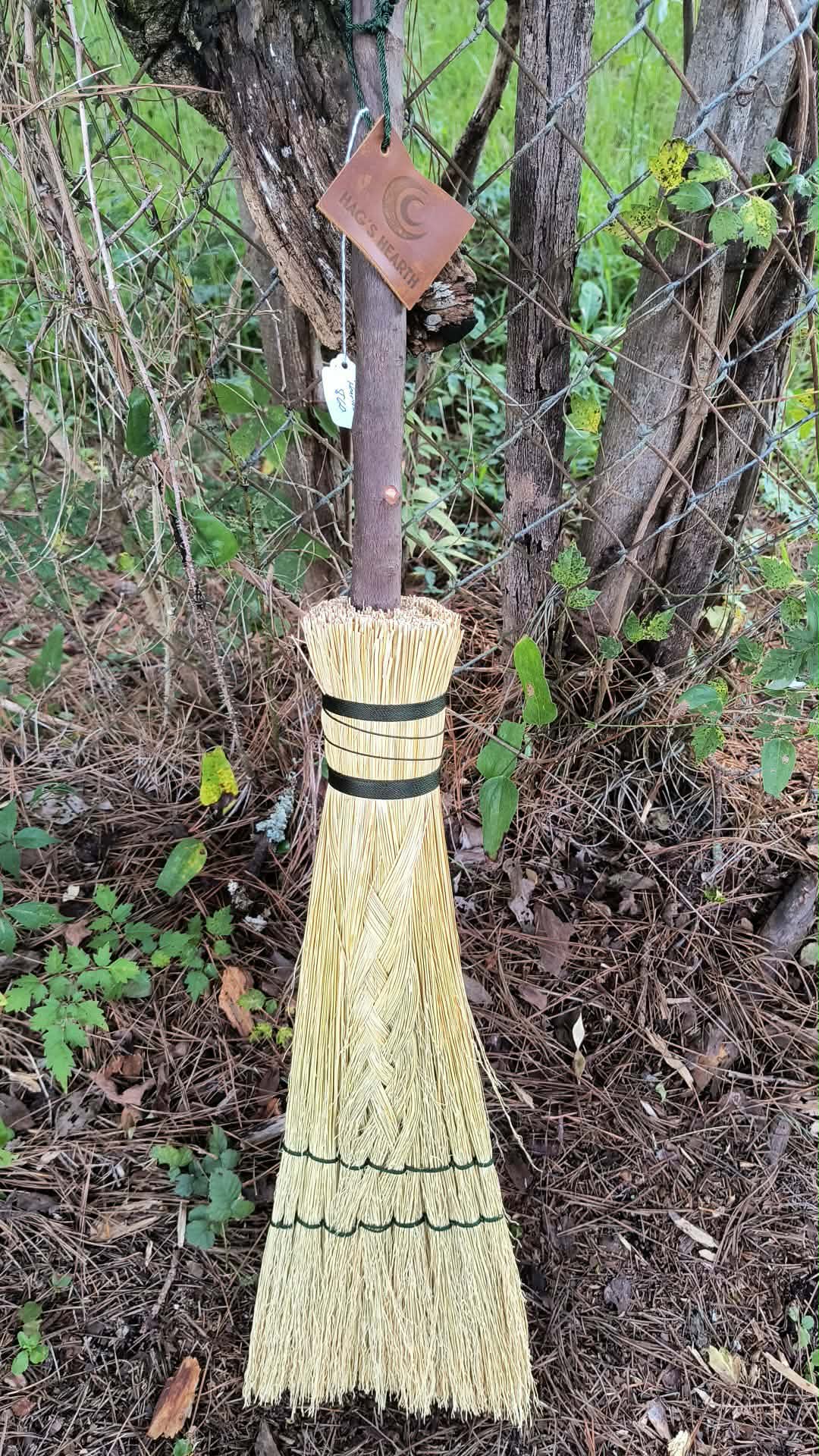 All Natural Braided Hearth Broom