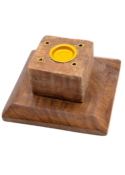 Brass Inlay Tree of Life Vertical Incesne Burner