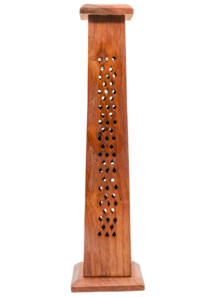Brass Inlay Tree of Life Vertical Incesne Burner