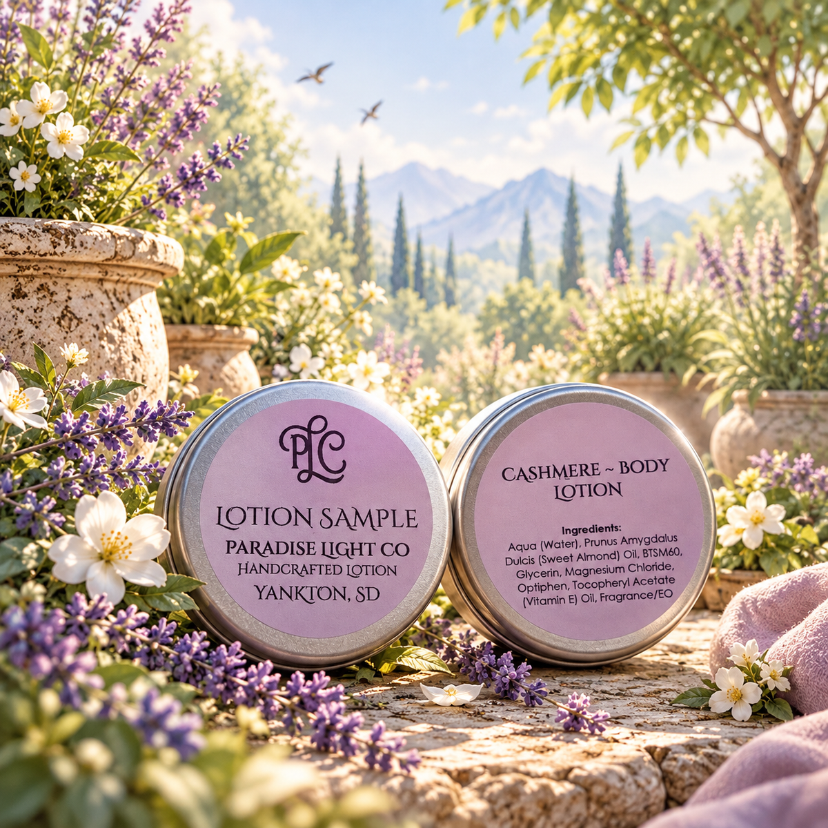 Handcrafted Body Lotion Samples