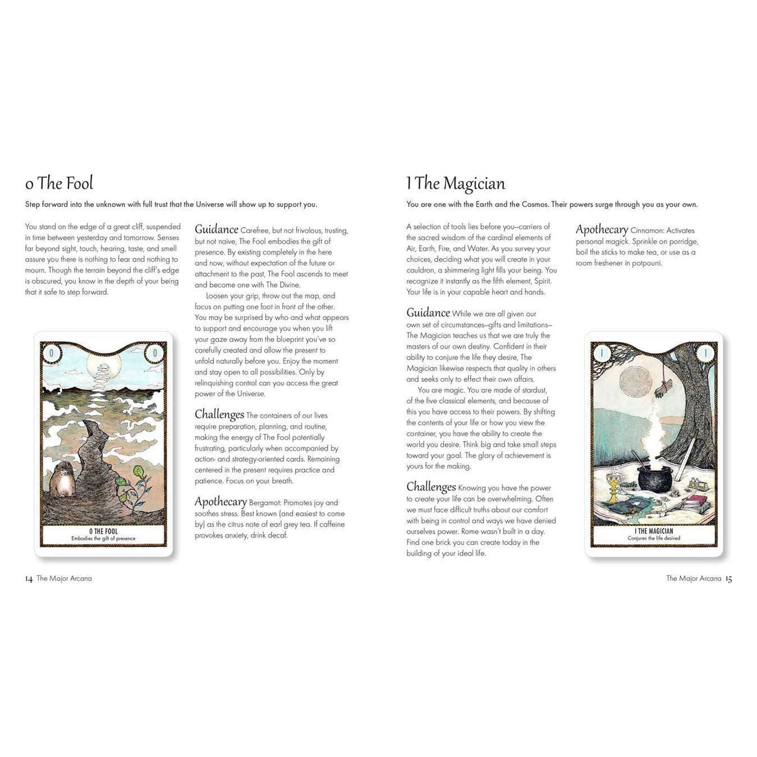 Elemental Power Tarot Deck by Melinda Lee Holm – 78 Symbol-Rich Cards + Guidebook