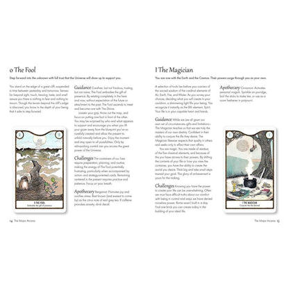 Elemental Power Tarot Deck by Melinda Lee Holm – 78 Symbol-Rich Cards + Guidebook