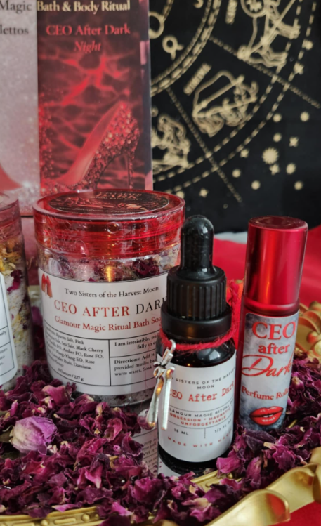 CEO in Stilettos Boardroom to Bedroom Glamour Magic Bath &amp; Body Ritual Bundle for power, magnetism and presence