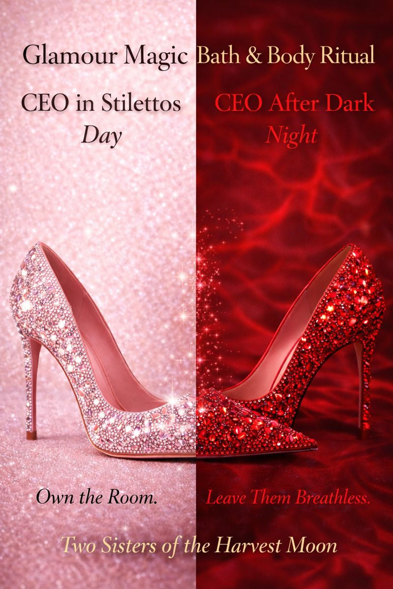 CEO in Stilettos Boardroom to Bedroom Glamour Magic Bath &amp; Body Ritual Bundle for power, magnetism and presence