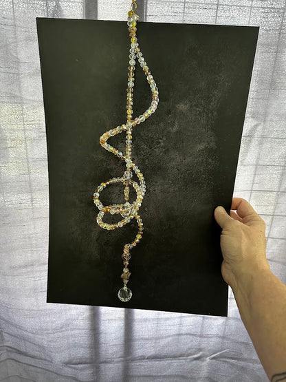 Sara’s Suncatchers – Citrine &amp; Topaz Spiral