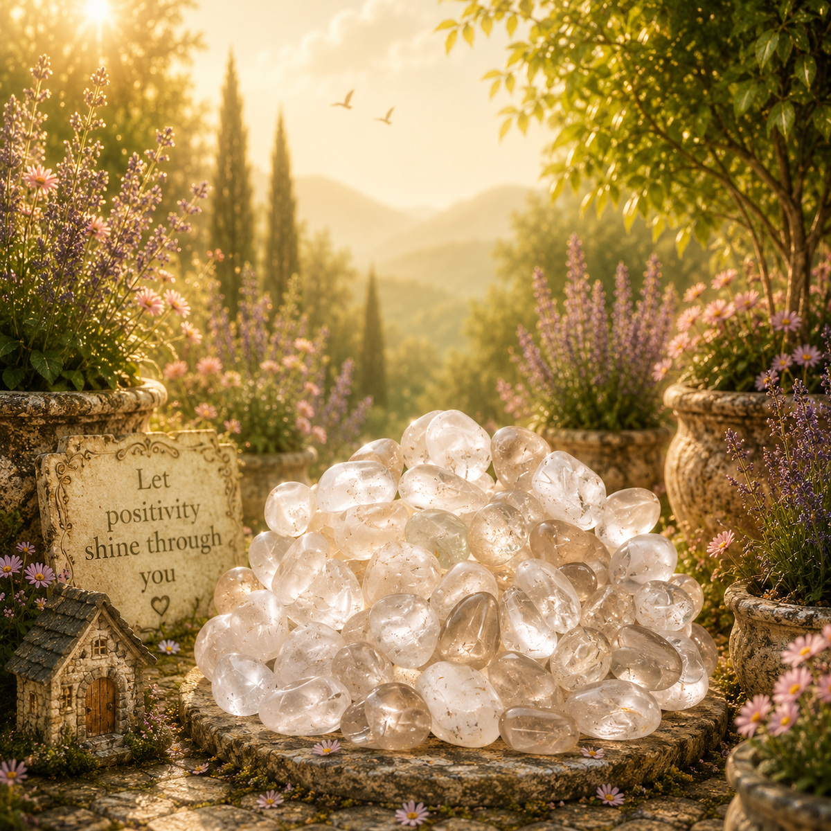 Clear Quartz ~ Tumbled