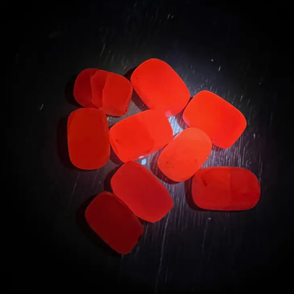 Tumbled Pink Mangano Calcite Crystals - UV Reactive Stone