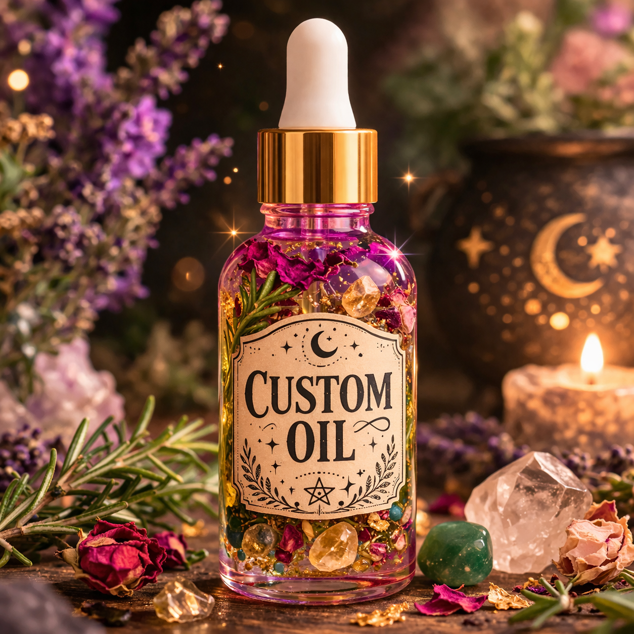 Custom Oil Creation — Handcrafted for Your Specific Purpose (1 oz / 30 ml)
