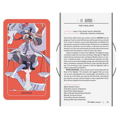 Anime Tarot Deck – 78 Cards &amp; Guidebook Featuring Iconic Anime Archetypes