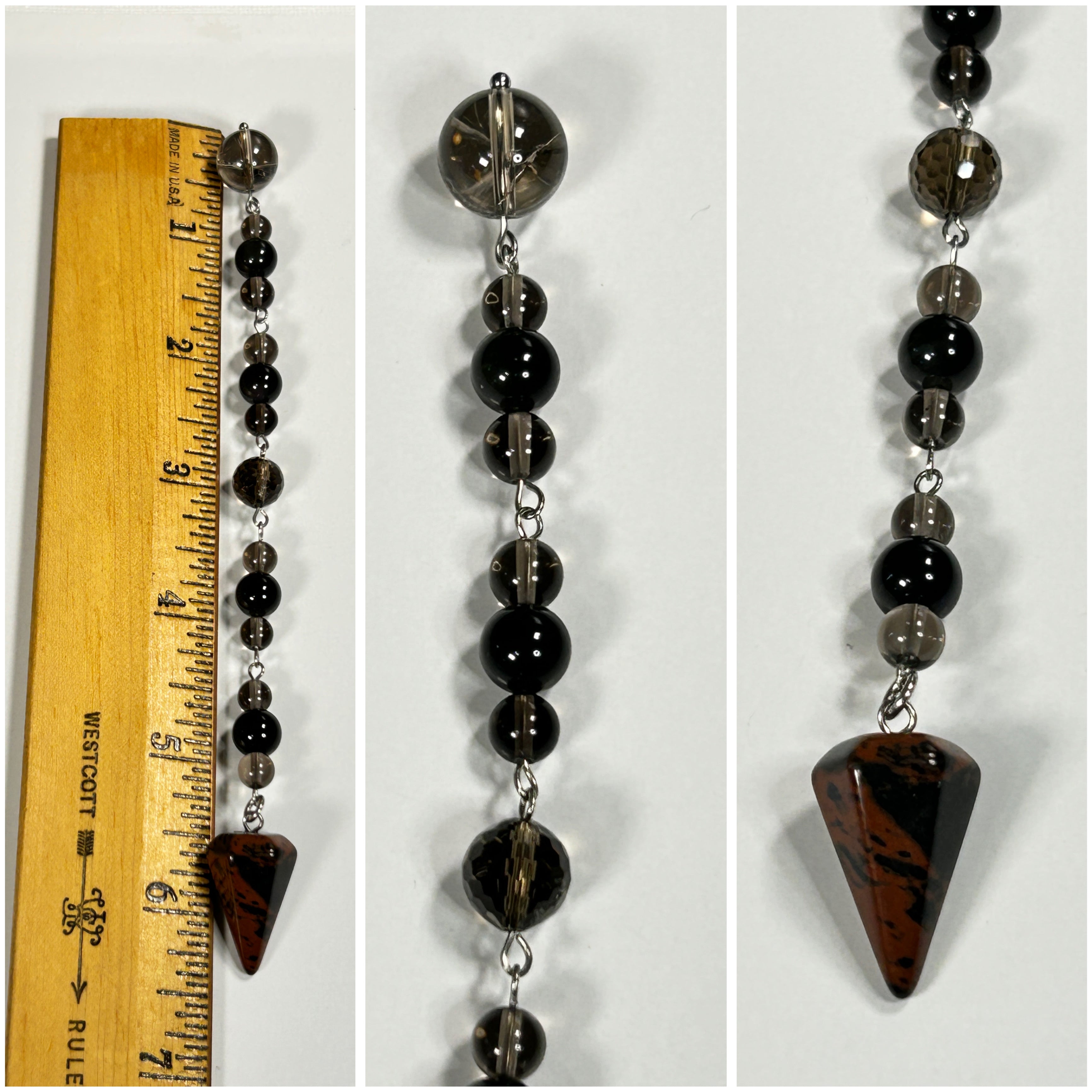 Small Mahogany Obsidian Pendulum