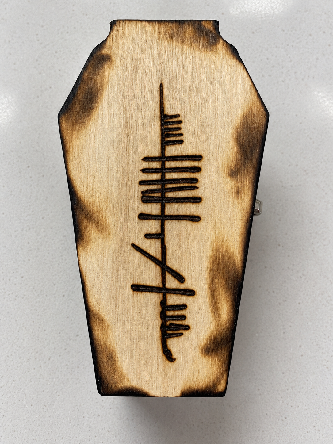 Samhain ogham pentacle candle ritual set