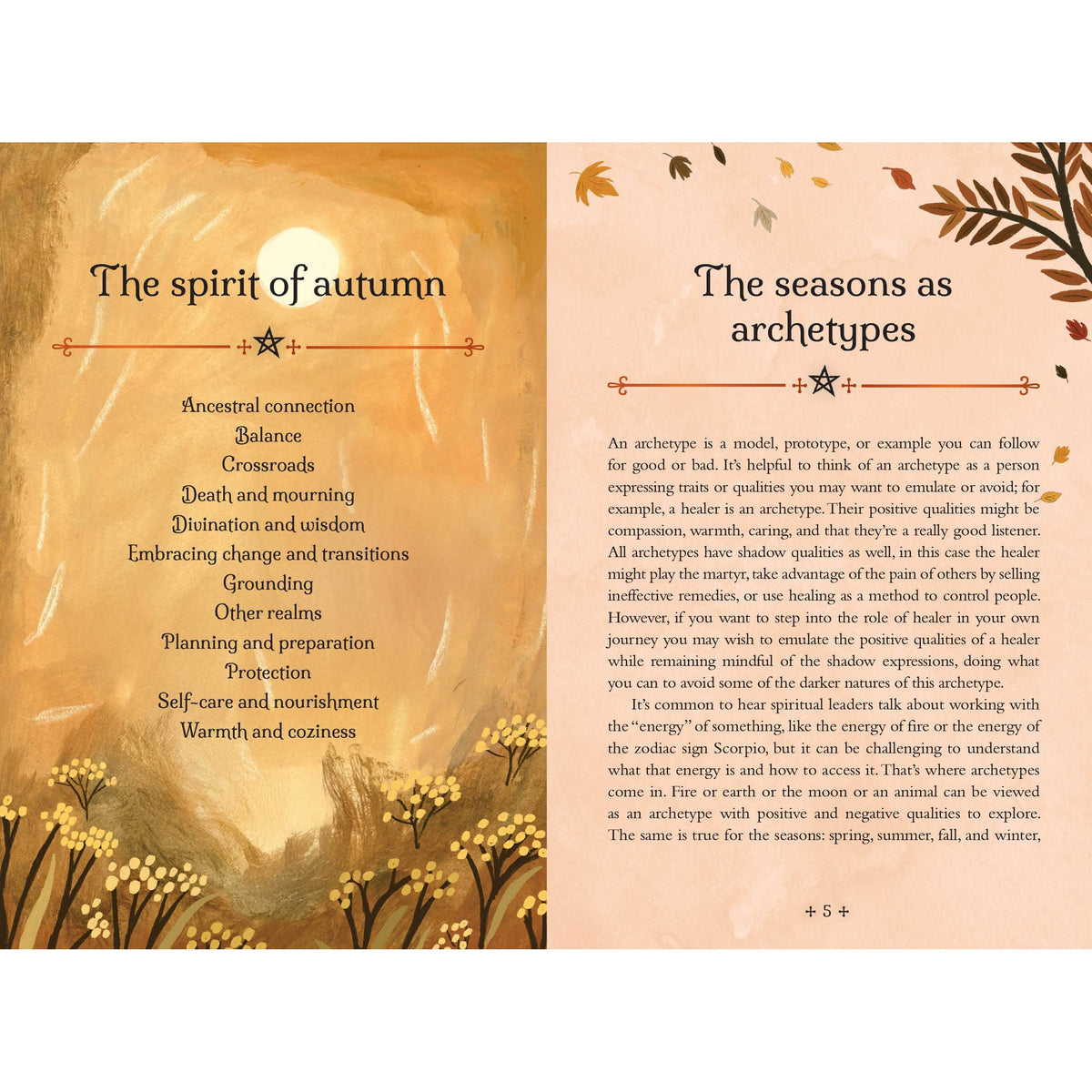 Seasons of the Witch: Autumn Tarot Deck | Lorriane Anderson