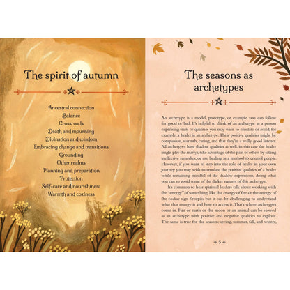Seasons of the Witch: Autumn Tarot Deck | Lorriane Anderson