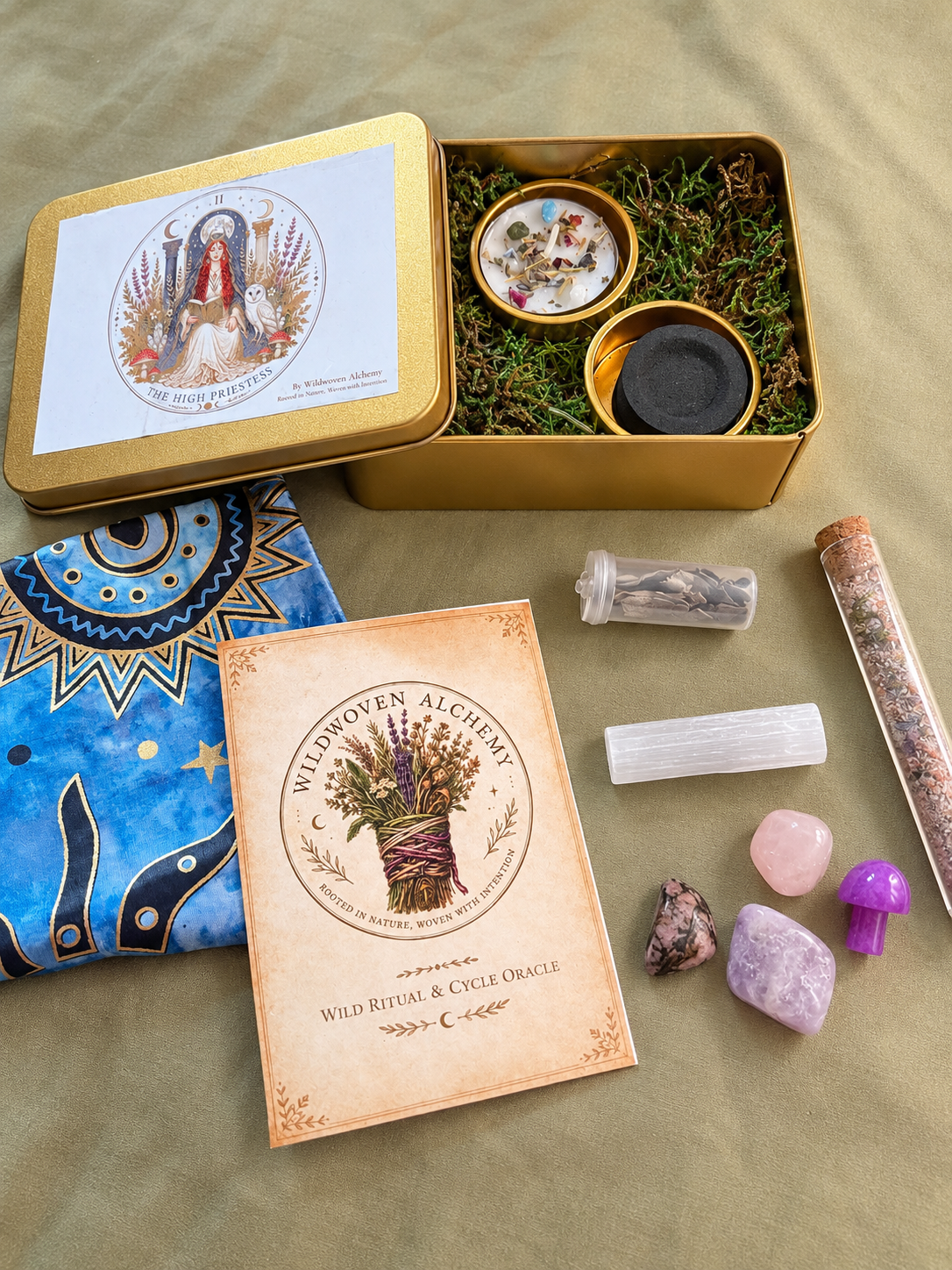 Traveler Altar Tins | Portable Ritual &amp; Spell Kits