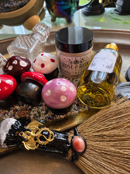 Cozy Witch Mystery Capsule Bundle – Intuitively Curated Self-Care &amp; Ritual Set | Tea, Candles, Comfort Magic