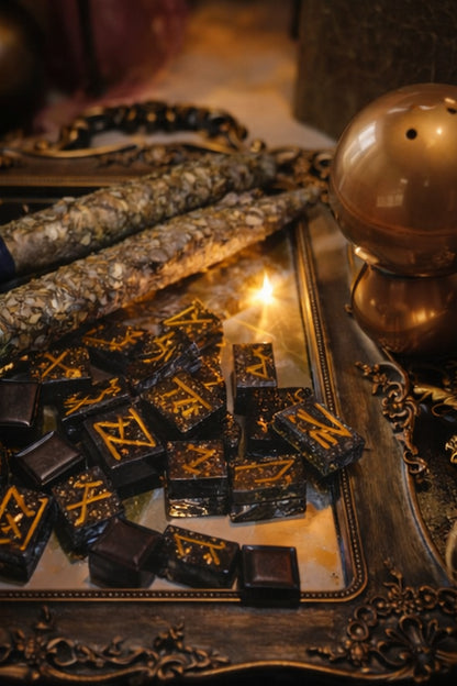 Golden Relic Mystery Capsule – Intuitively Curated Ritual Set | Crystals, Jewelry, Altar Tools