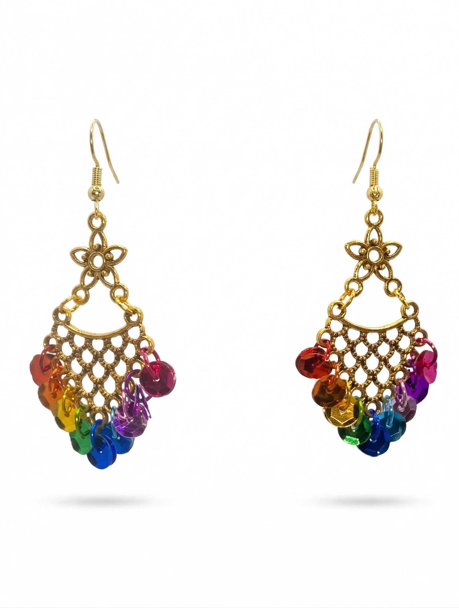 Iris Goddess Earrings