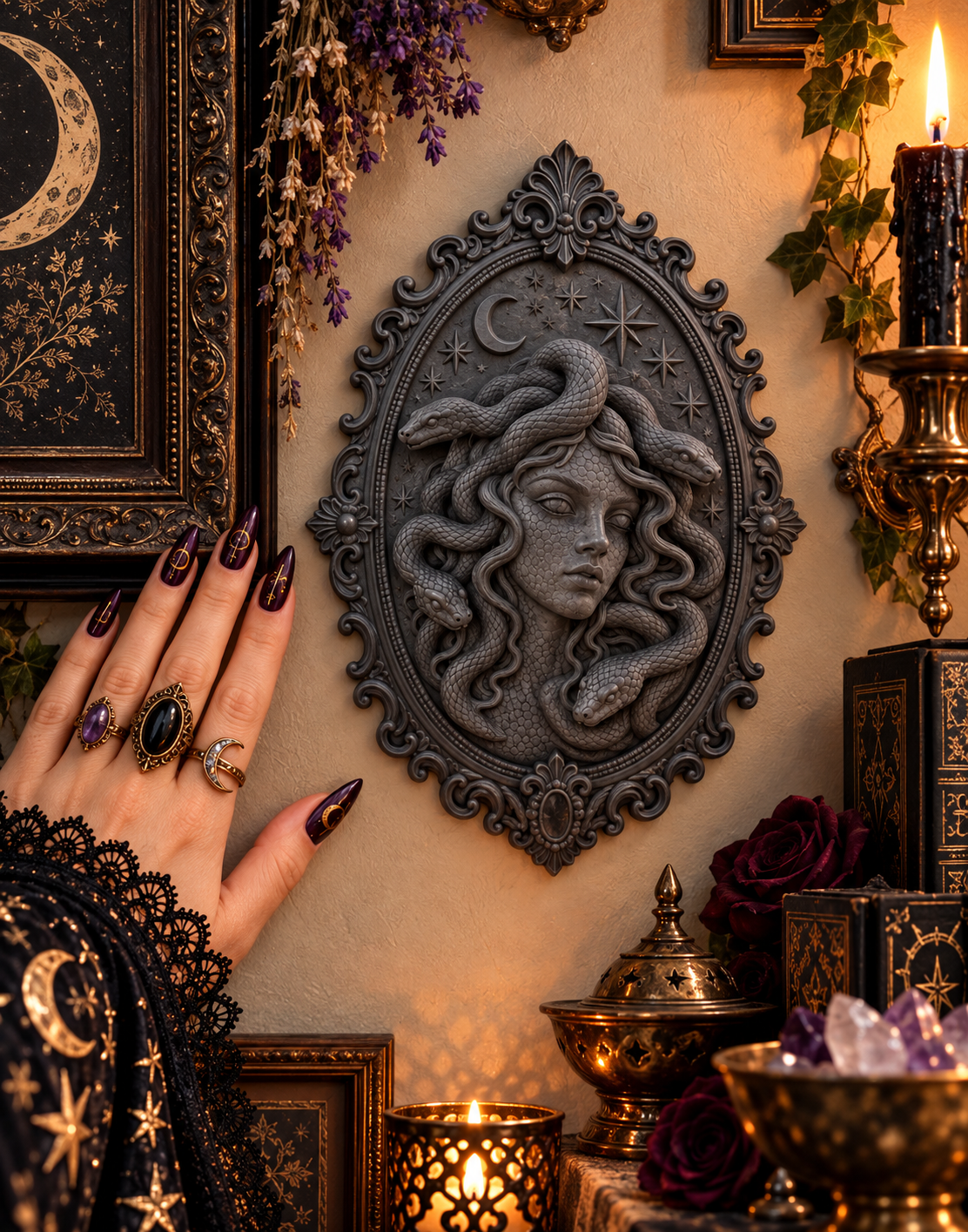 Victorian Gothic 3D Frame Collection - Medusa