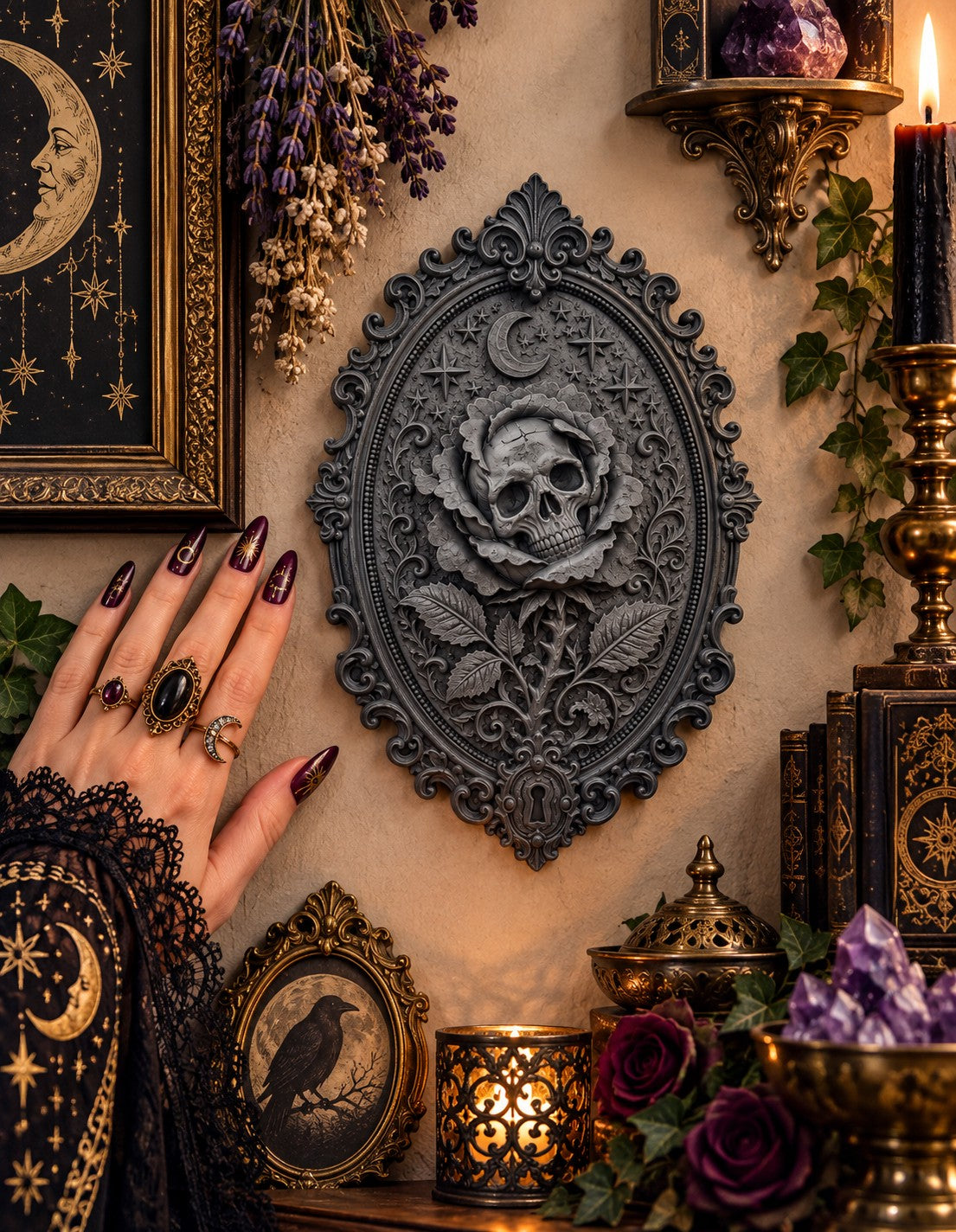 Victorian Gothic 3D Frame Collection - The Tortured Rose