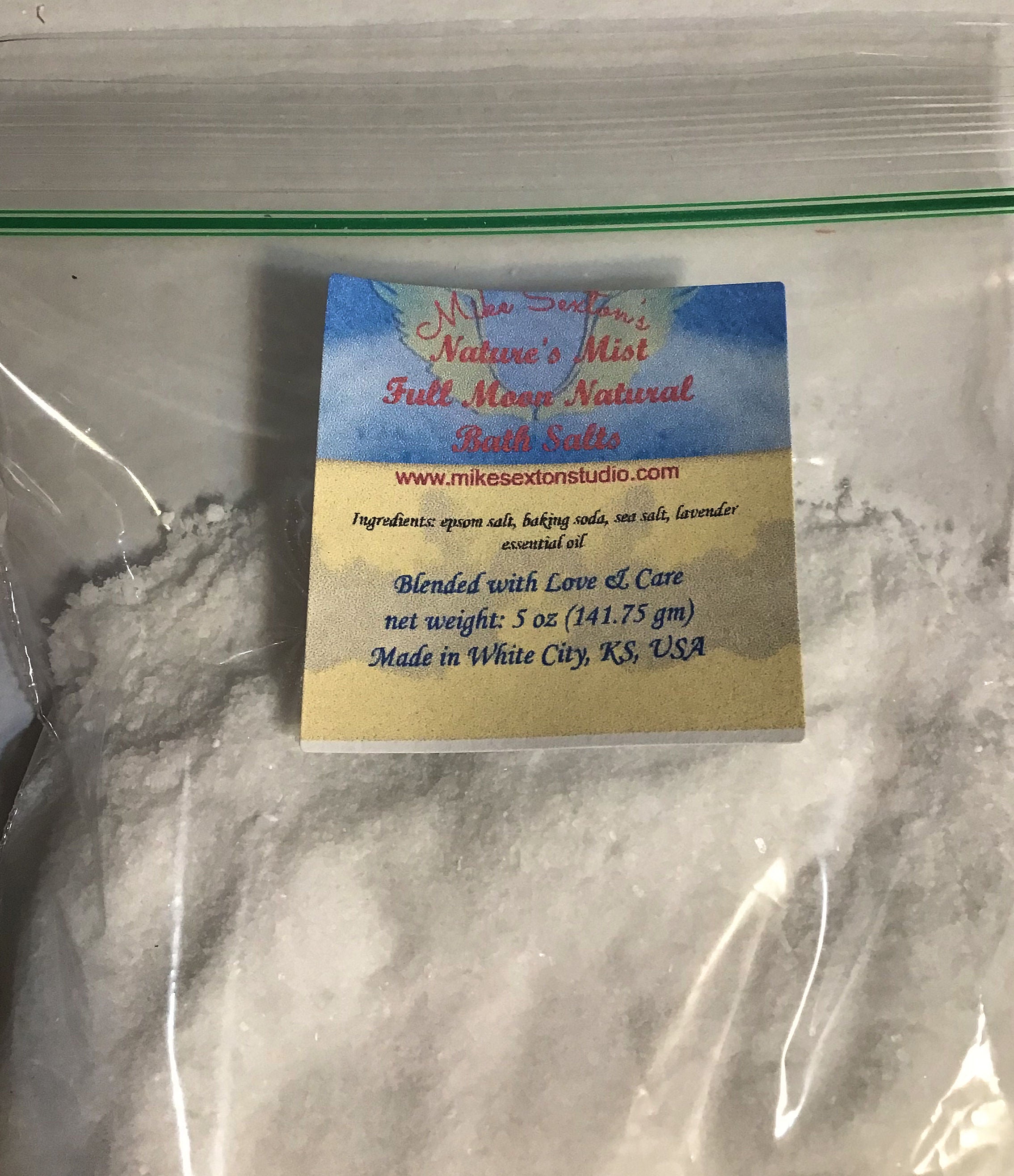 Handcrafted Luna Bath Salts