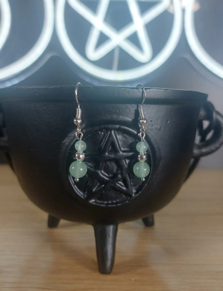 Green Aventurine Earrings