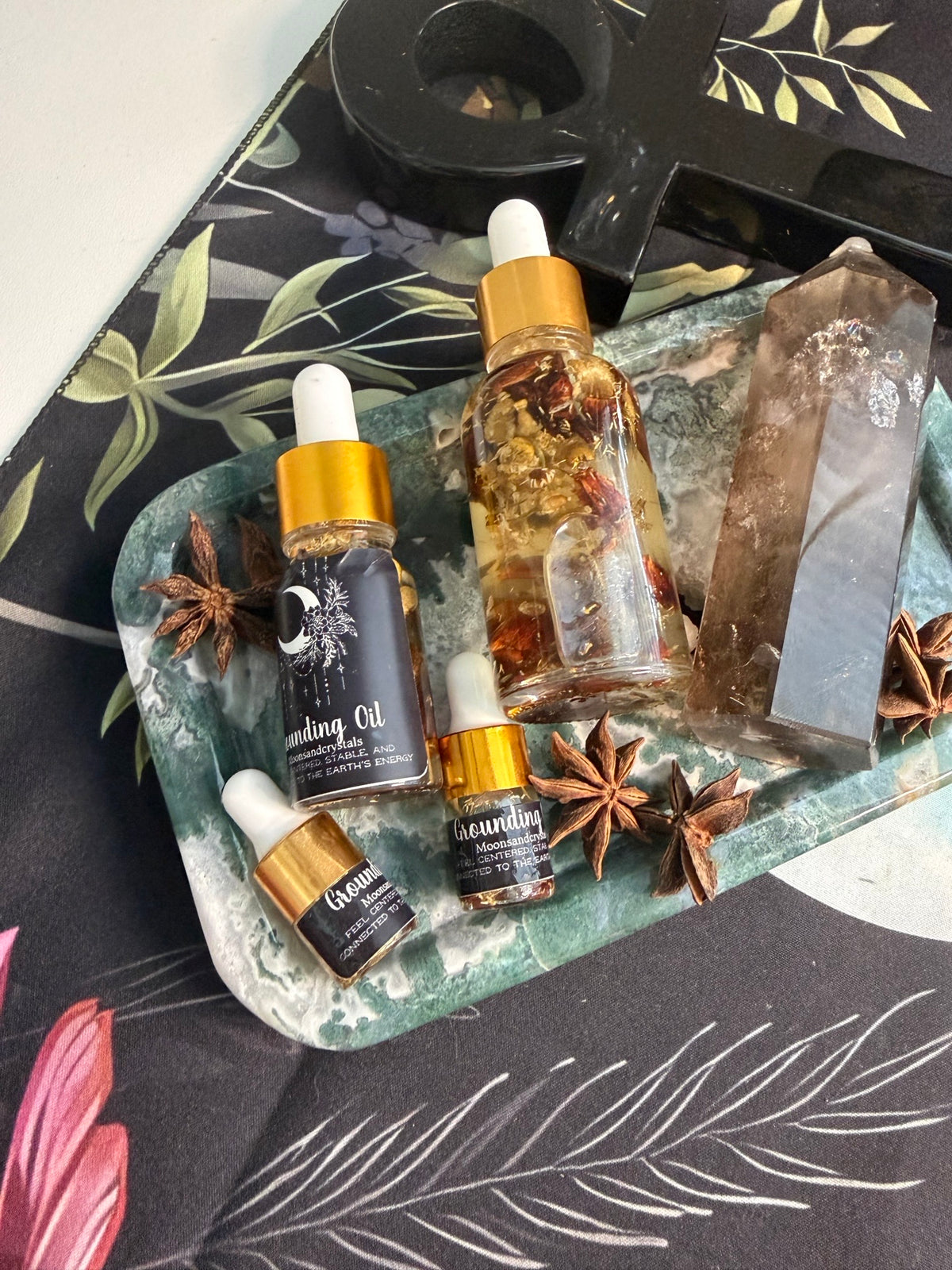 🌿 Grounding Intention Oil — Earthbound Ritual Blend 🌿 – Witchsey ...