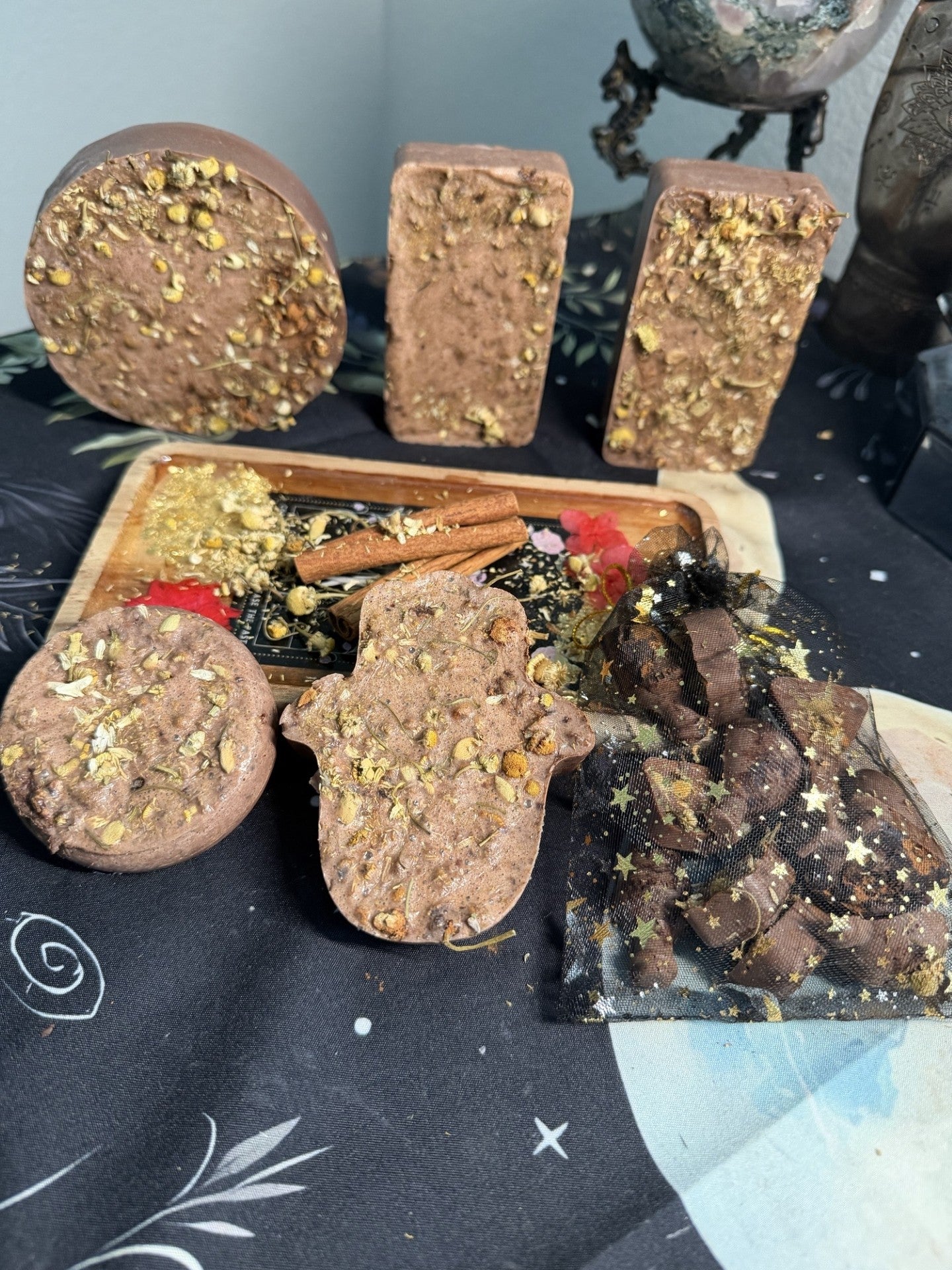 🧪 Grounding Mini Potion Bottle Goat Milk Soaps ✨
