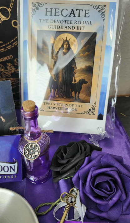 Hecate Deluxe Devotional Ritual Box – Complete Altar Set and 92-Page Ritual Guide
