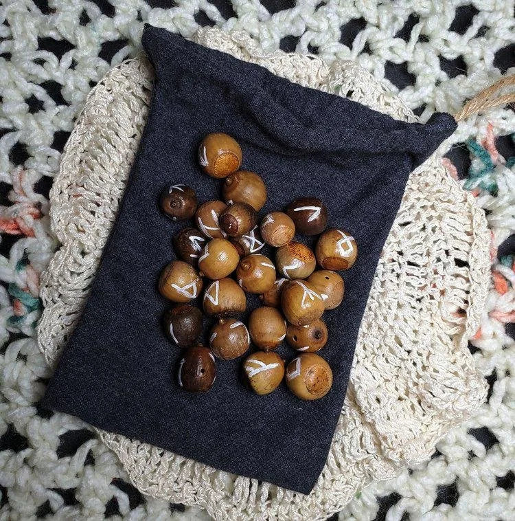 Elder Futhark Rune Set with Bag