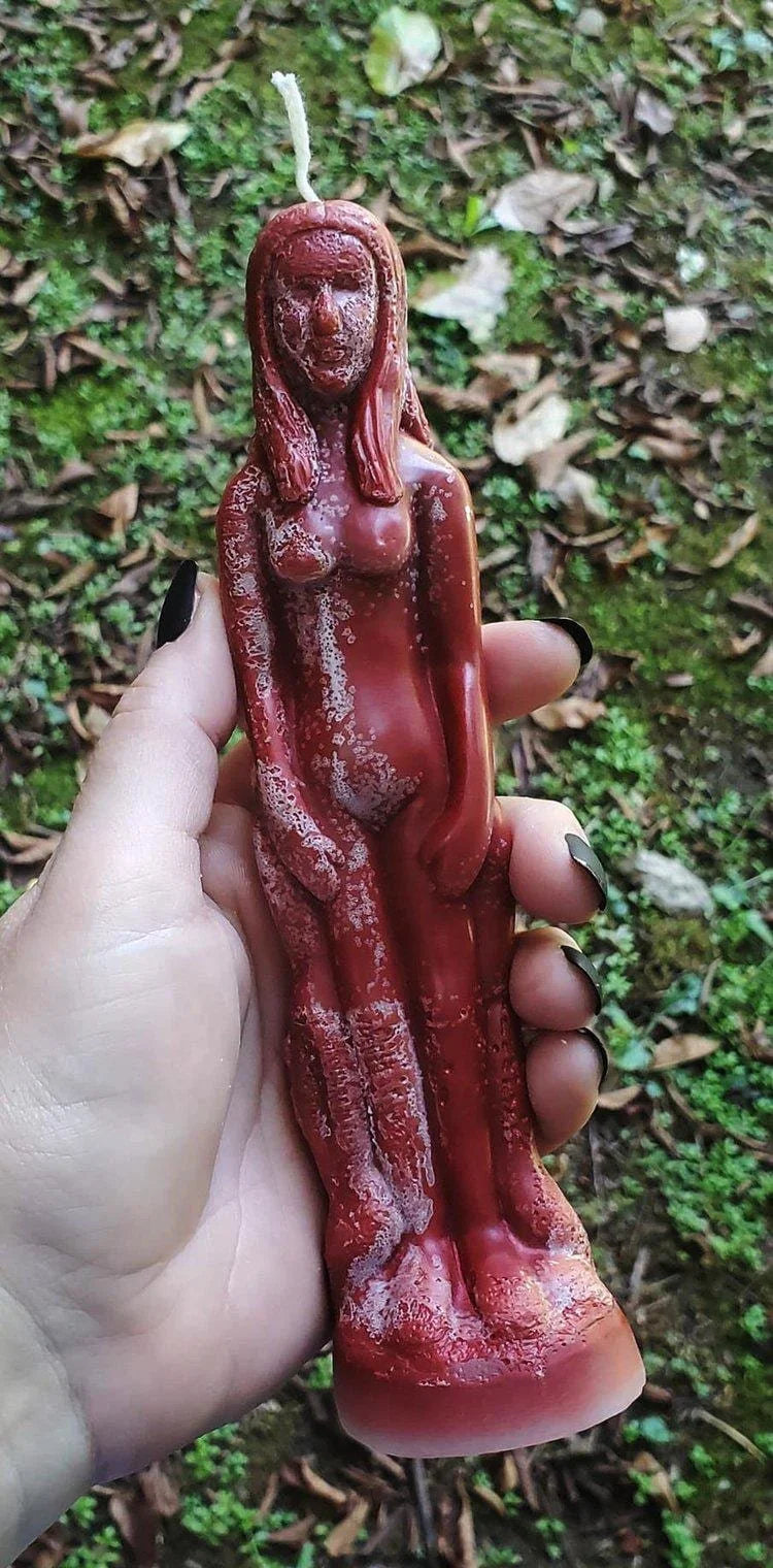 Full Figure Beeswax Ritual Candle