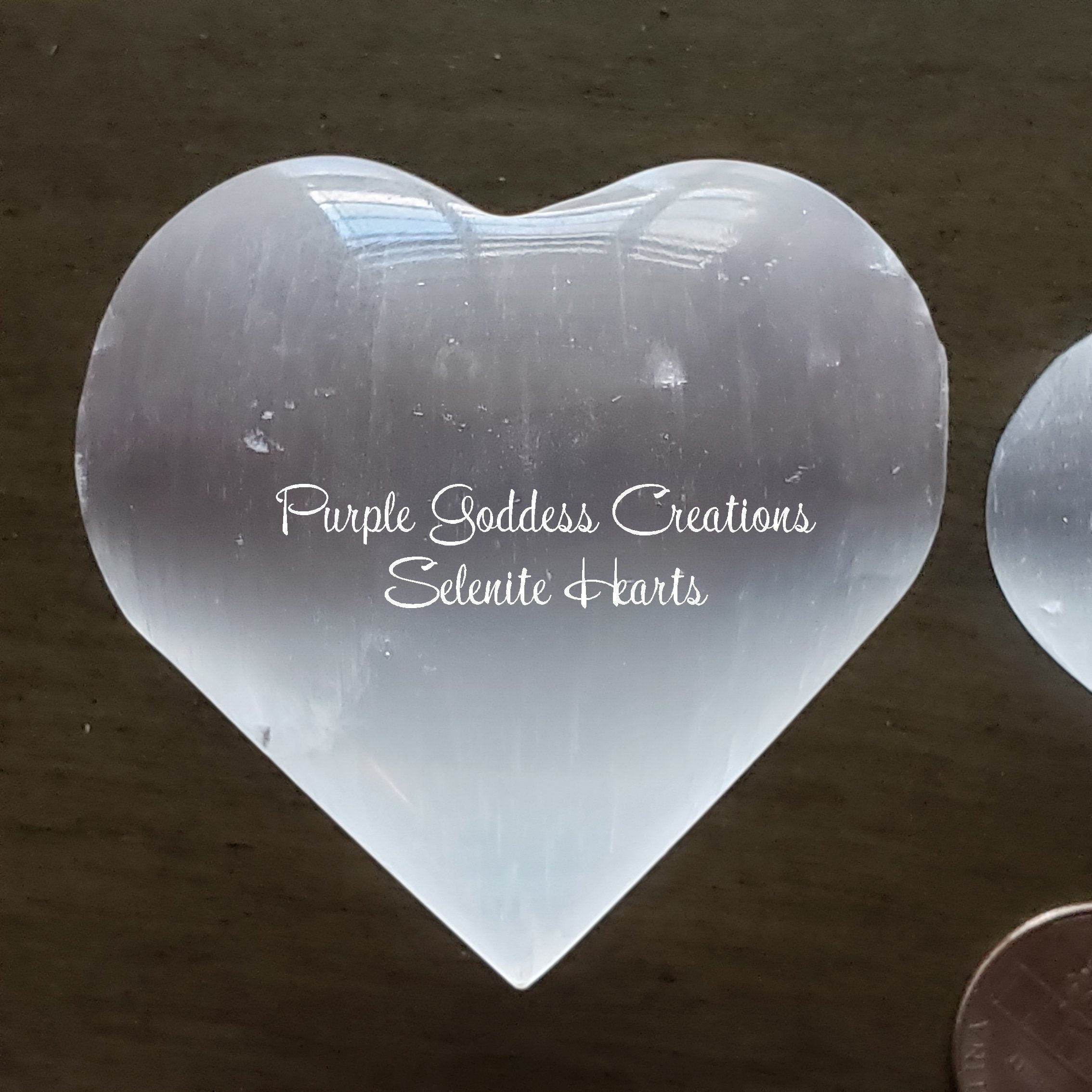 Selenite Puffy Heart: Chakra Cleansing Crystal, Reiki Healing Stone