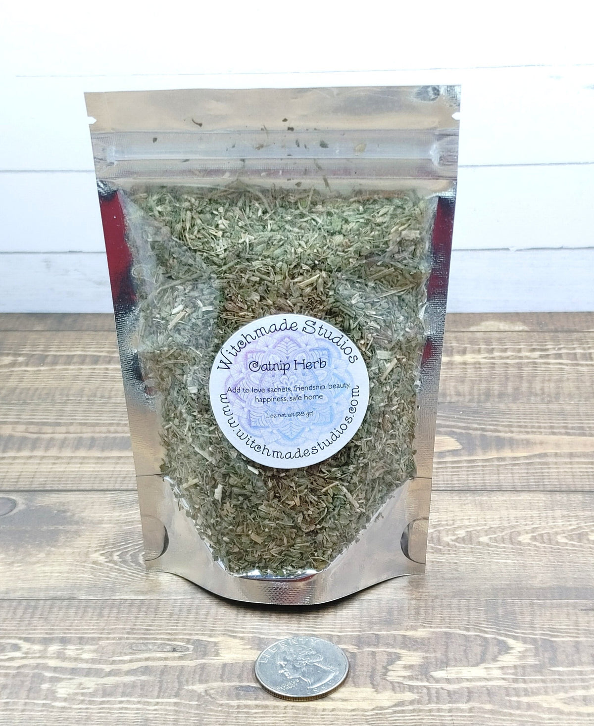 Catnip Herb, Love Sachets, Friendship, Beauty, Happiness, Safe Home  (1 oz)