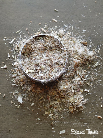 Blessed Thistle Herb, Protection, Cleansing, Heal Anger, Uncrossing, Breaking Hexes, Release Emotions (1 oz)
