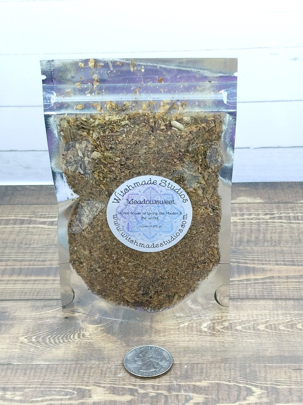 Meadowsweet Herb, Love, Peace, Happiness, Remove Barriers, Strength, Soothing, Maiden Goddess, Divine Workings (1 oz)